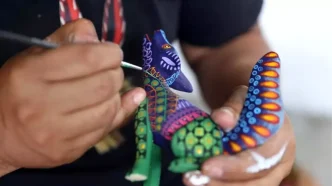 Oaxacada Renkli Ahsap Oyma Sanati ve Ekonomik Katkisi