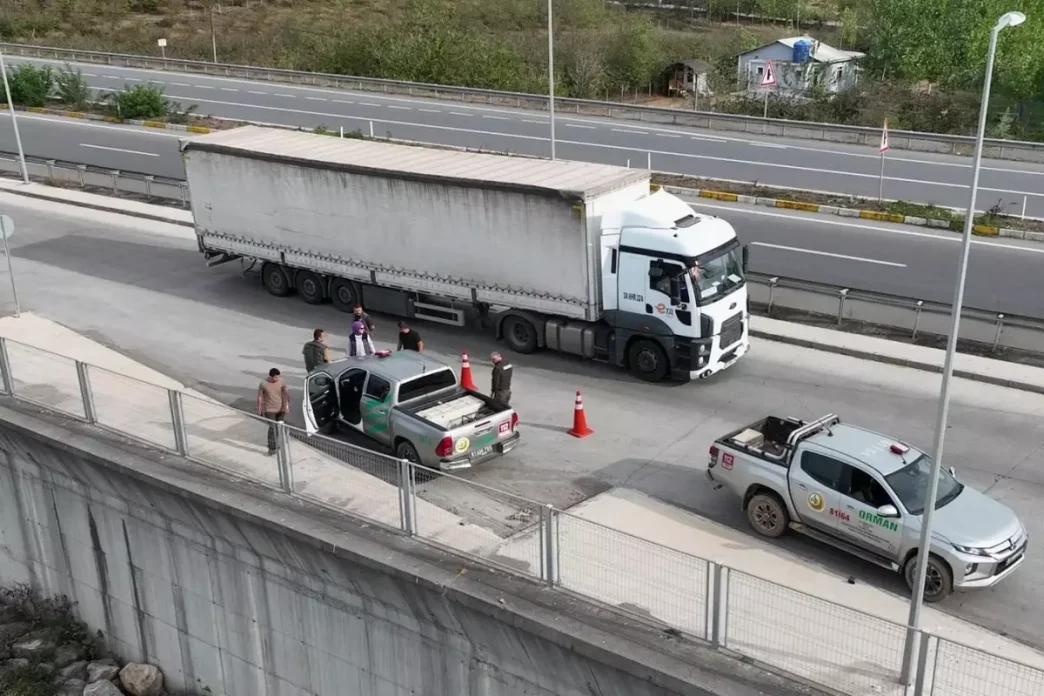 Orman Emvali Denetimi Duzce ve Boluda 32 Kontrol Noktasi Kuruldu