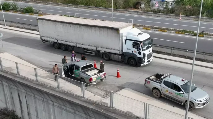 Orman Emvali Denetimi Duzce ve Boluda 32 Kontrol Noktasi Kuruldu