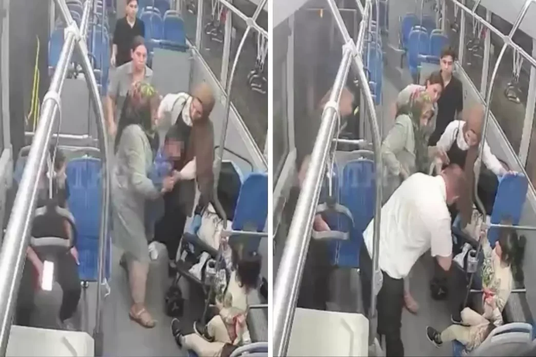 Otobuste korkutan anlar 3 yasindaki cocuk son anda hayata dondu