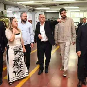 Ozbekistan Ankara Buyukelcisi DTOda sektor temsilcileriyle bulustu