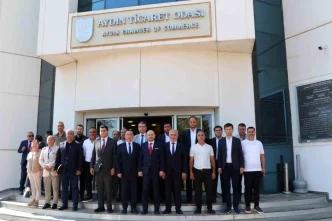 Ozbekistan Buyukelcisi Aydin Ticaret Odasini Ziyaret Etti