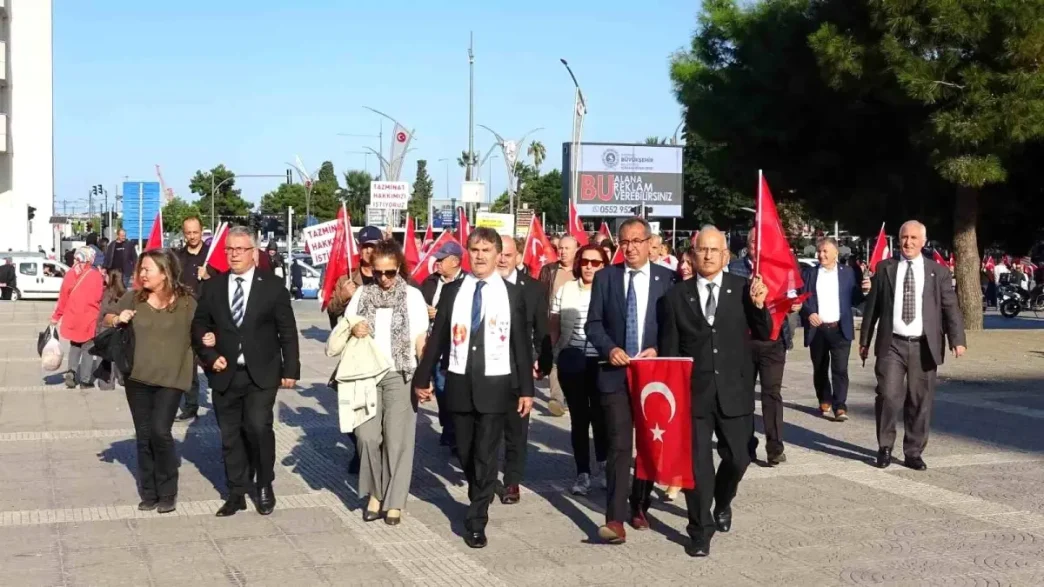 Samsunda Emekli Astsubaylar Oz Haklari Icin Yurudu