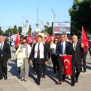 Samsunda Emekli Astsubaylar Oz Haklari Icin Yurudu