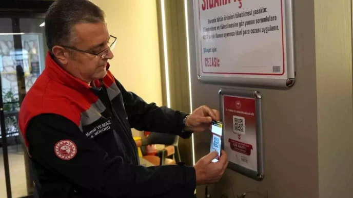 Samsunda Gida Isletmelerine QR Kod Denetimi