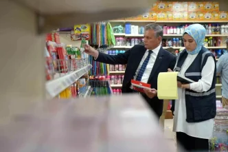 Samsunda Kirtasiye Urunlerine Denetim Yapildi