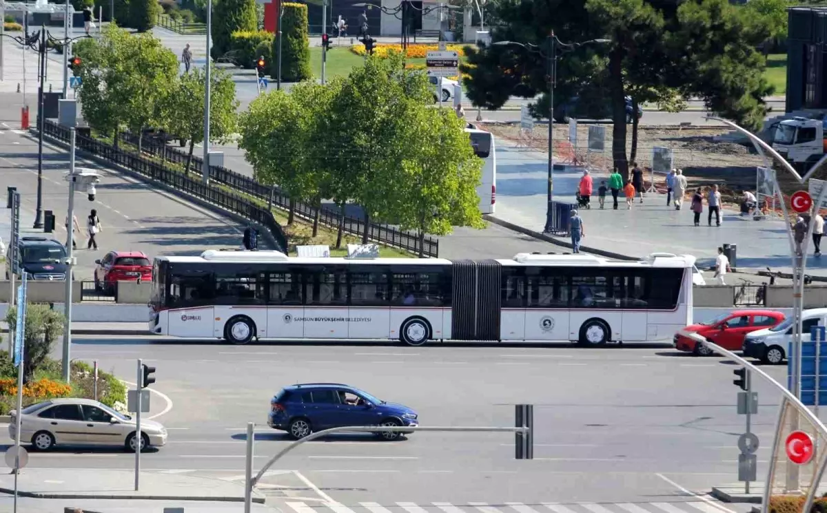 Samsunda Trafige Kayitli Arac Sayisi 522 Bin 798 Oldu