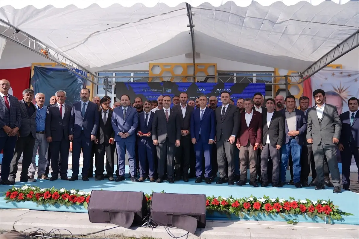 Sanayi ve Teknoloji Bakani Kacir Ardahanda acilista konustu Aciklamasi