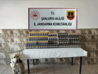Sanliurfada Jandarma Sigara Kacakciligi Operasyonu