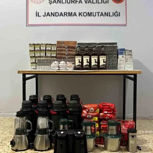 Sanliurfada Kacakcilik Operasyonu Cok Sayida Urun Ele Gecirildi