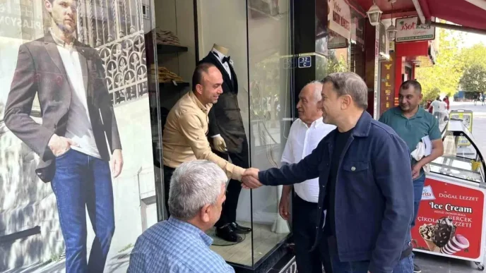 Siirt TSO Baskani Guven Kuzu Uyelerini Ziyaret Etti