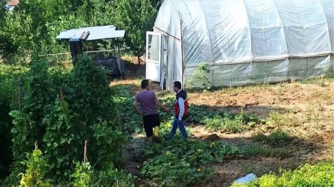 Simavda Sel ve Su Baskini Tarim Alanlarini Vurdu