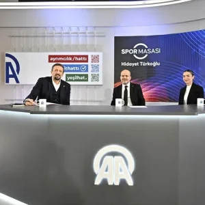 TBF Baskani Hidayet Turkoglu AA Spor Masasinin konugu oldu 2