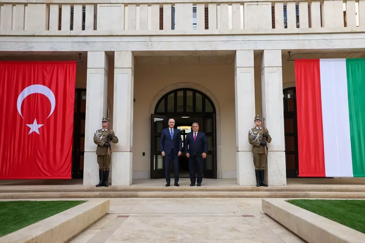 TBMM Baskani Kurtulmus Macaristan Basbakani Orban ile gorustu