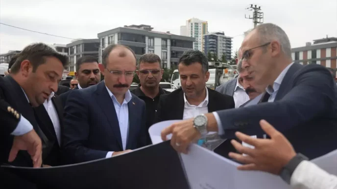 TBMM Plan ve Butce Komisyonu Baskani Mus Samsundaki projeleri inceledi