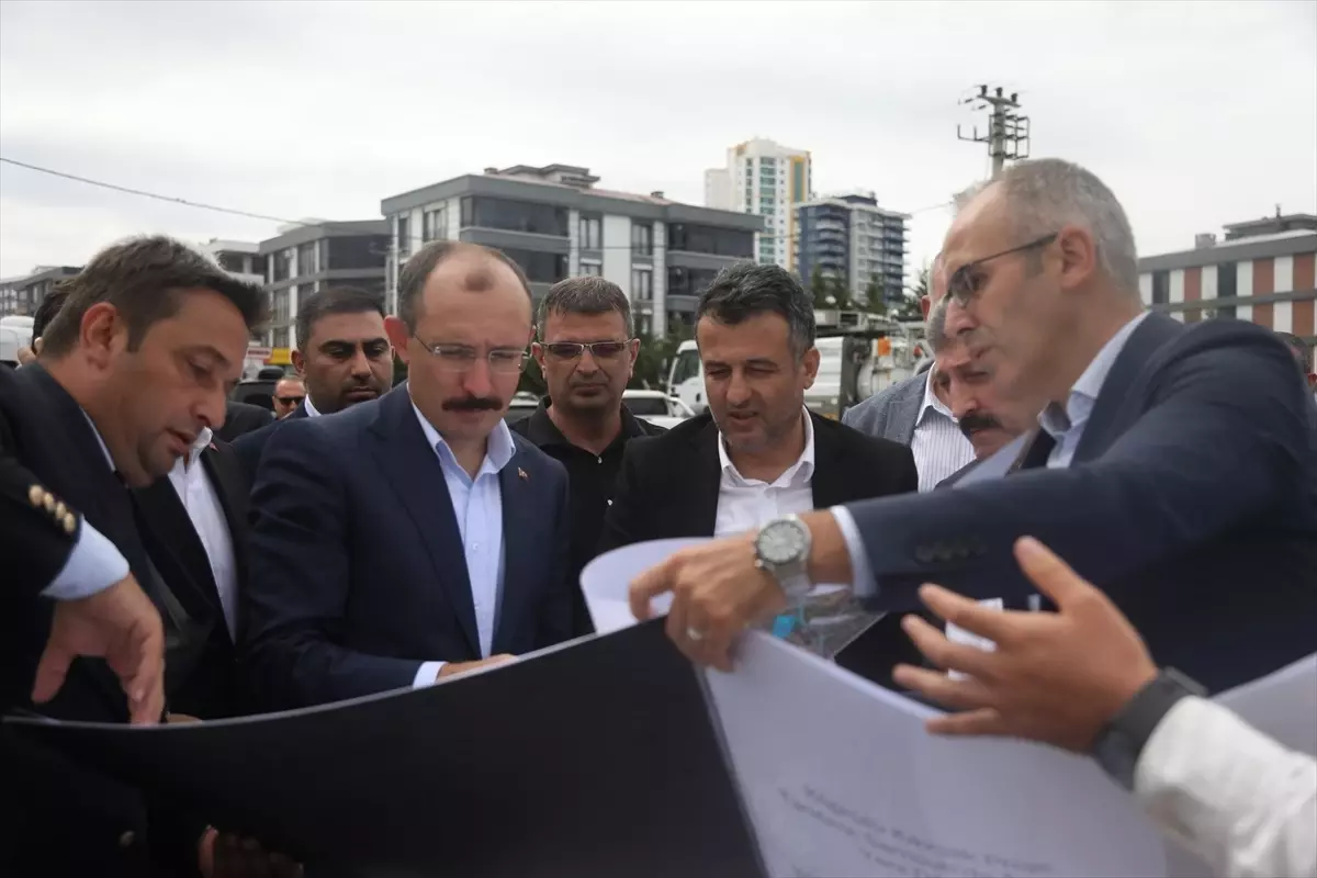 TBMM Plan ve Butce Komisyonu Baskani Mus Samsundaki projeleri inceledi