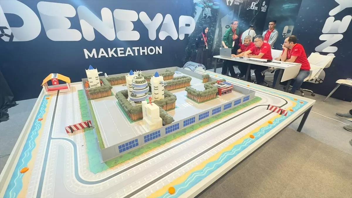 TEKNOFEST Istanbulda DENEYAP Makeathon Heyecani