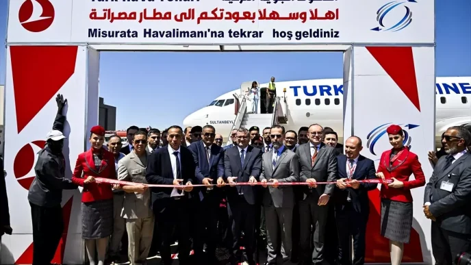 THY 10 Yil Aradan Sonra Misrataya Ucuslara Basladi