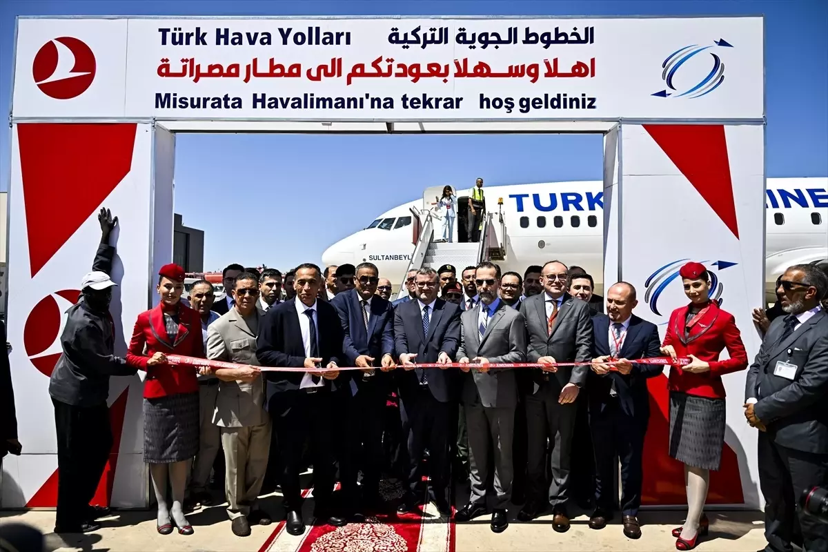 THY 10 Yil Aradan Sonra Misrataya Ucuslara Basladi