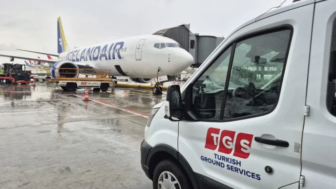 THYnin Yer Hizmetleri Sirketi TGS Icelandair ile Is Birligi Yapiyor
