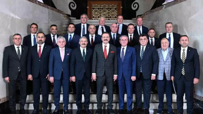 TOBB TSO Konsey Toplantisi Ankarada Gerceklesti