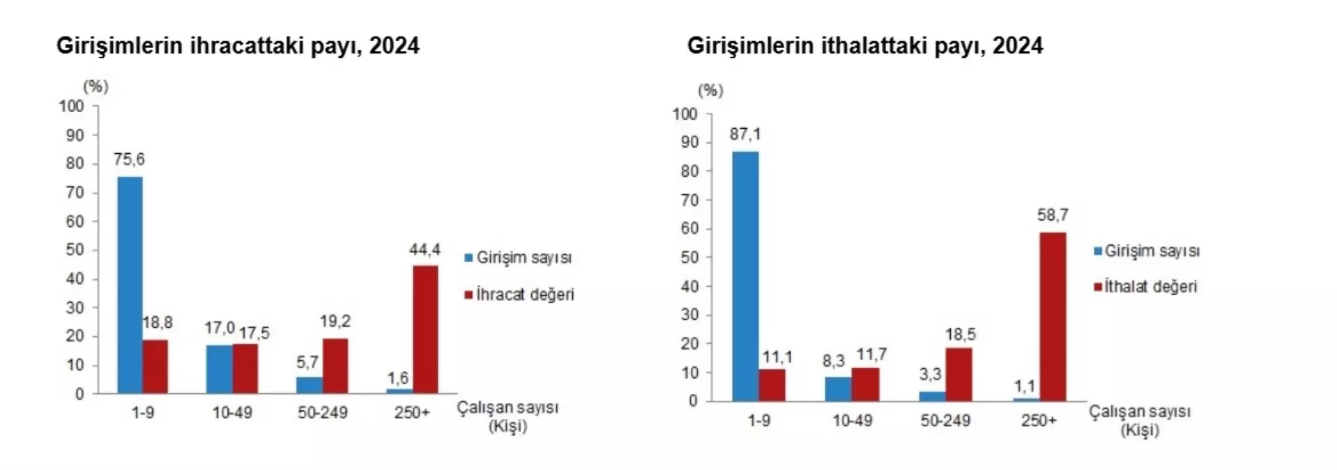 TUIK 2024 Dis Ticaret Istatistiklerini Acikladi