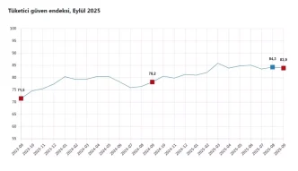 TUIK Tuketici Guven Endeksi Eylulde Azaldi