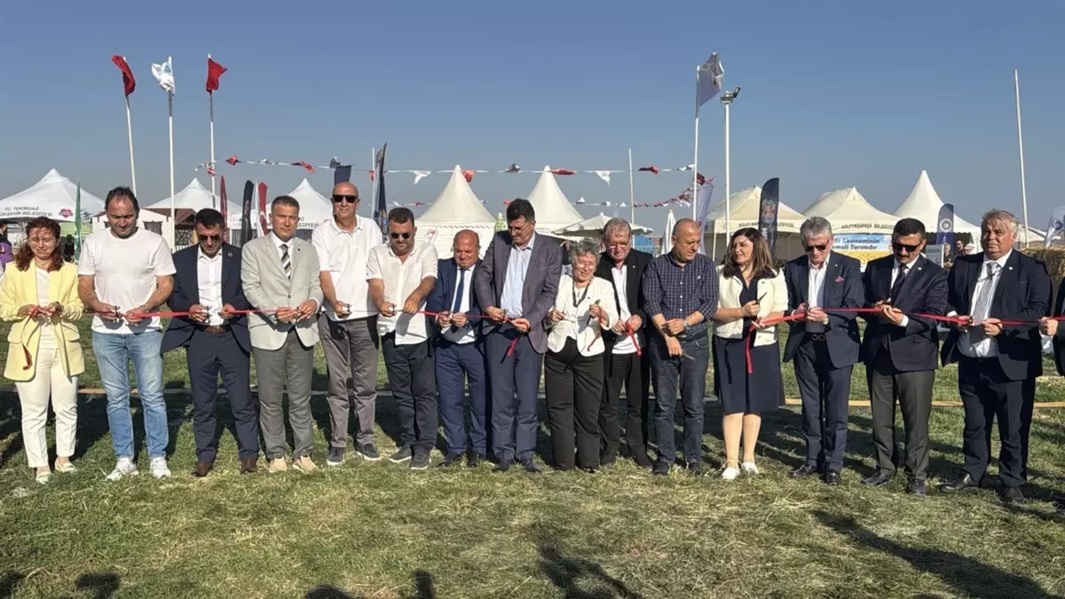 Tekirdagda 15 Tarim ve Teknoloji Gunleri Fuari Acildi