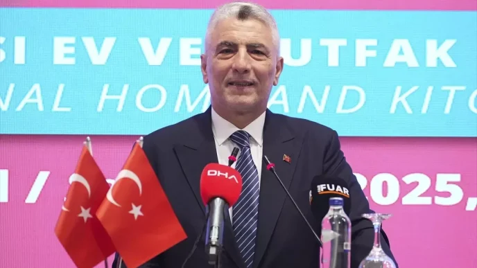 Ticaret Bakani Bolat 35 Uluslararasi Ev ve Mutfak Esyalari Fuarinin