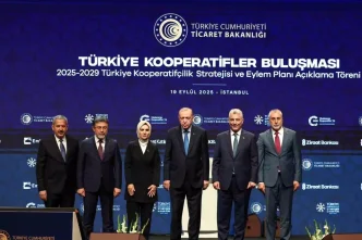 Ticaret Bakani Bolat Agustos ayi sonu itibariyla kooperatiflerimiz ihracatta 68