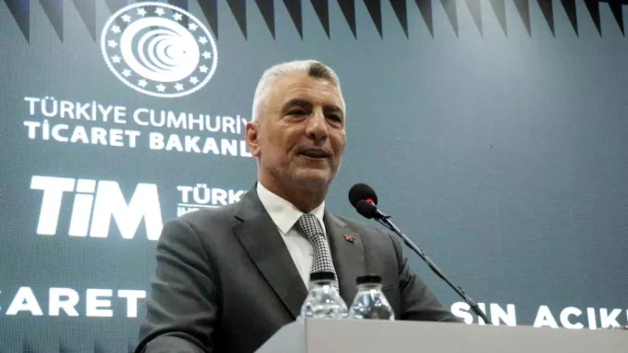 Ticaret Bakani Bolat Agustos ayinda mal ihracatimiz 21 milyar 795