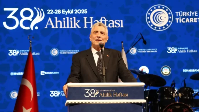 Ticaret Bakani Omer Bolat Ahilik Gelenegini ve Ekonomik Basarilari Anlatti