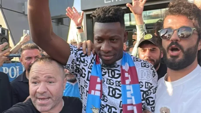 Trabzonspor Andre Onana ile Anlasma Sagladi