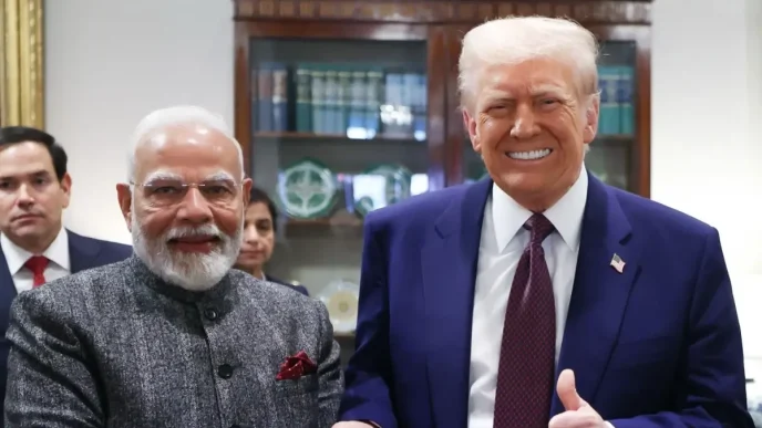 Trump Hindistan ile Ticaret Muzakerelerine Devam Edildigini Duyurdu