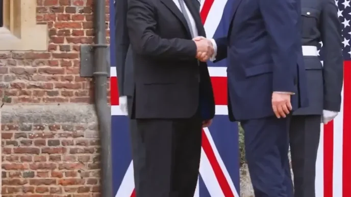 Trump ve Starmer Chequersta Bir Araya Geldi