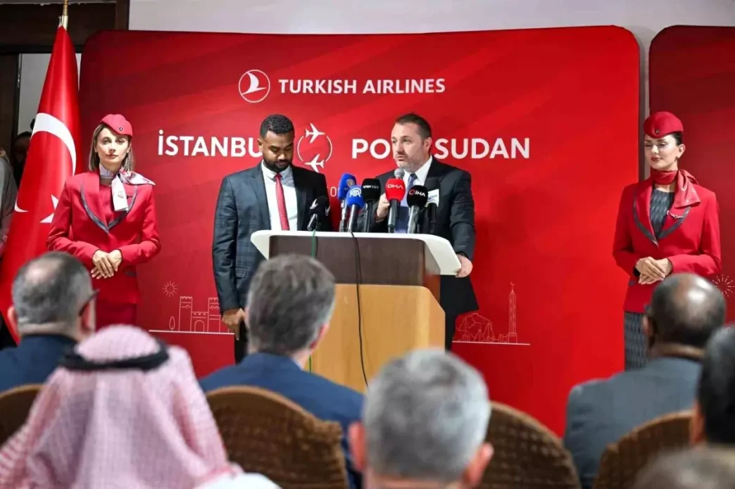 Turk Hava Yollari Sudanin en buyuk liman kenti Port Sudana