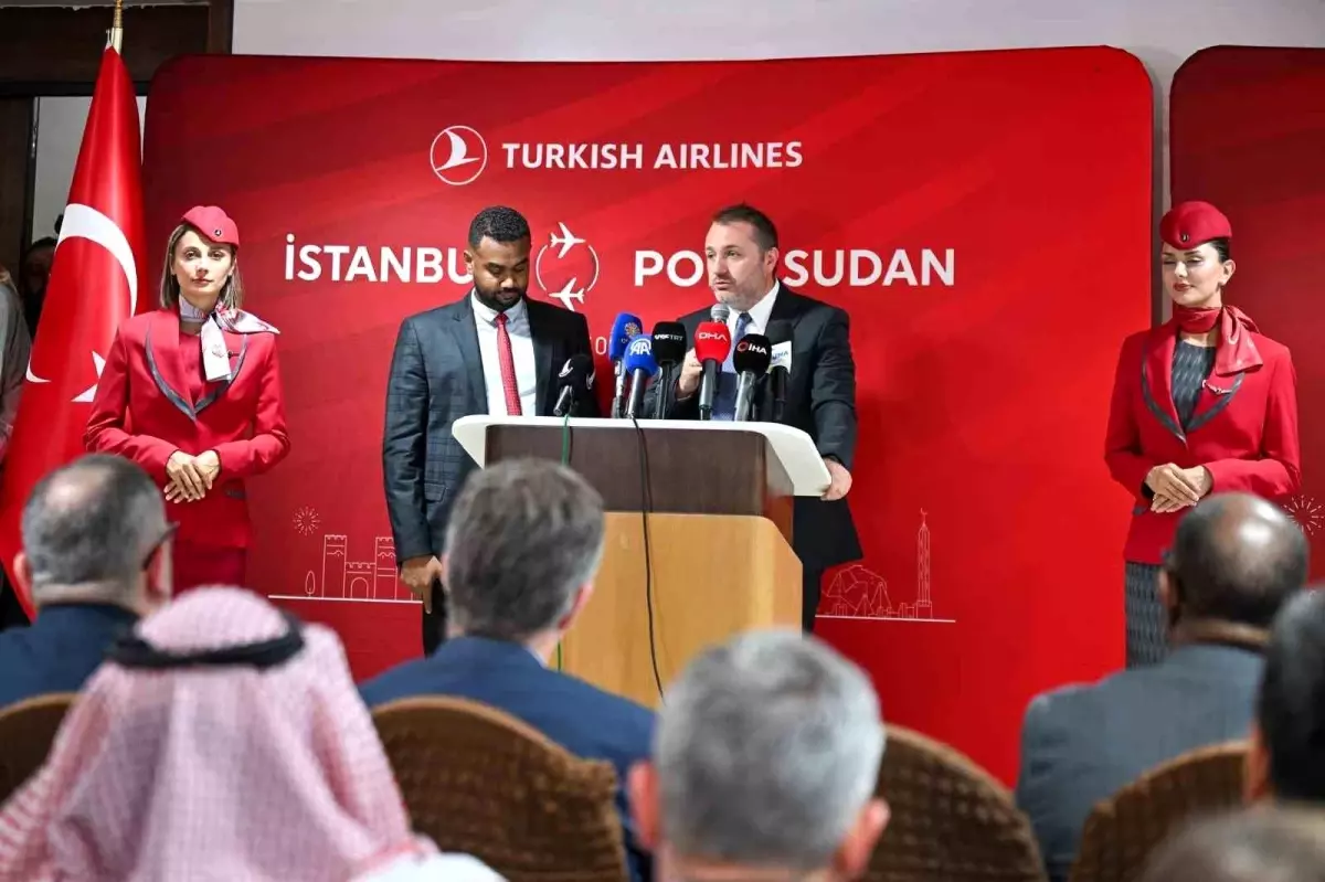 Turk Hava Yollari Sudanin en buyuk liman kenti Port Sudana