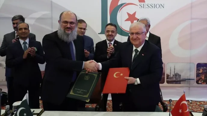 Turkiye Pakistan Karma Ekonomik Komisyonu Protokolu Imzalandi