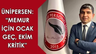 UNIPERSEN Genel Baskani Kamu Calisanlarinin Haklarini Savunmaya Davet Etti