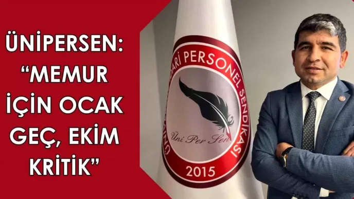 UNIPERSEN Genel Baskani Kamu Calisanlarinin Haklarini Savunmaya Davet Etti