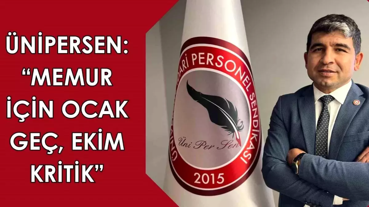 UNIPERSEN Genel Baskani Kamu Calisanlarinin Haklarini Savunmaya Davet Etti