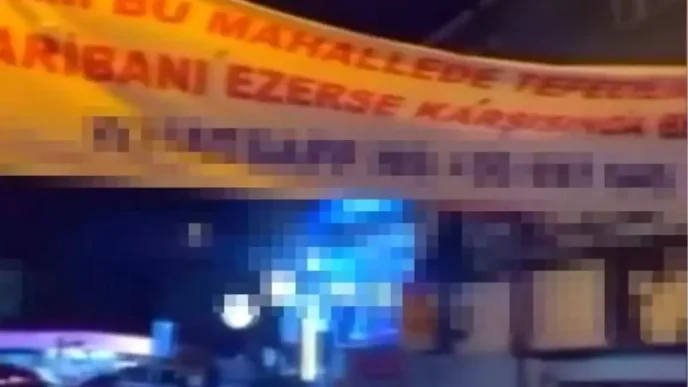 Umraniyede Illegal Pankart Asan 6 Kisi Gozaltina Alindi