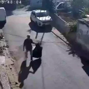 Umraniyede Kontrollu Patlatma Aninda Sokak Kedileri Panikle Kacti
