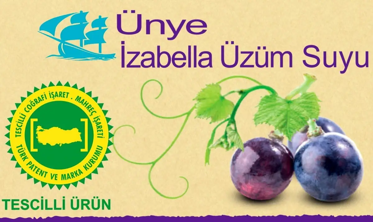 Unye Izabella Uzum Suyu Cografi Isaret Tescili Aldi