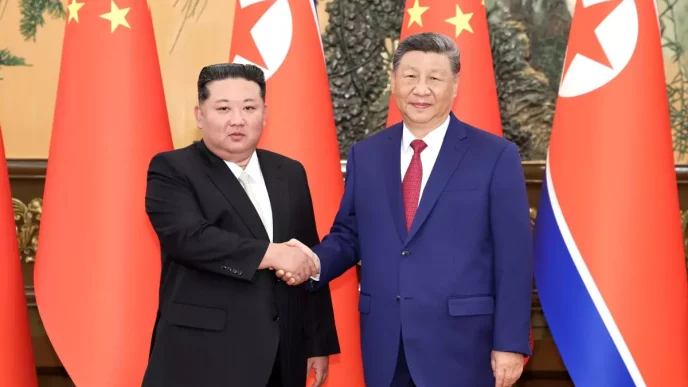 Xi Jinping ve Kim Jong undan Ikili Iliskilerin Gelistirilmesi Vurgusu
