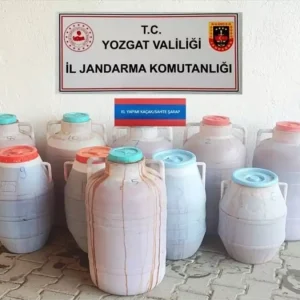 Yozgatta Sahte Alkol Operasyonu Bir Kisi Gozaltinda