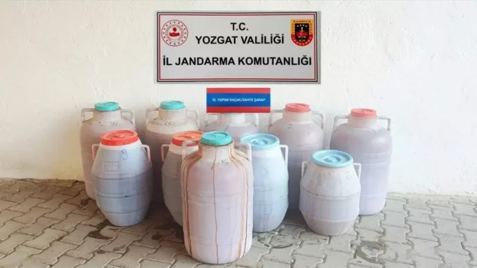 Yozgatta Sahte Alkol Operasyonu Bir Kisi Gozaltinda