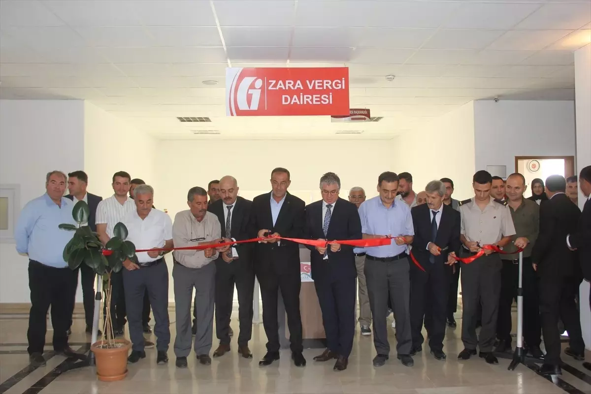 Zara Vergi Dairesi Mudurlugu Hizmete Acildi