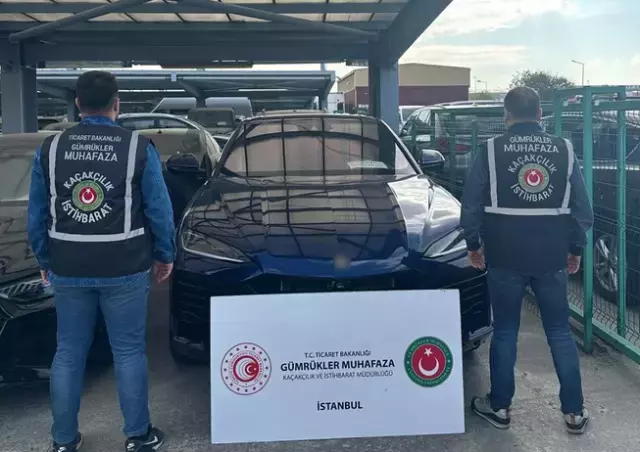 10 ultra lüks araca el konuldu! Piyasa değerleri dudak uçuklattı