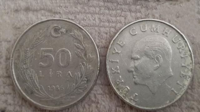 Hatalı basım 50 lira artık binlerce lira değerinde